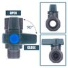 Rain Barrel Spigot Kit With 3/4 Inch PVC Ball Valves Adapters For Water Tank Garden Irrigation Accessories