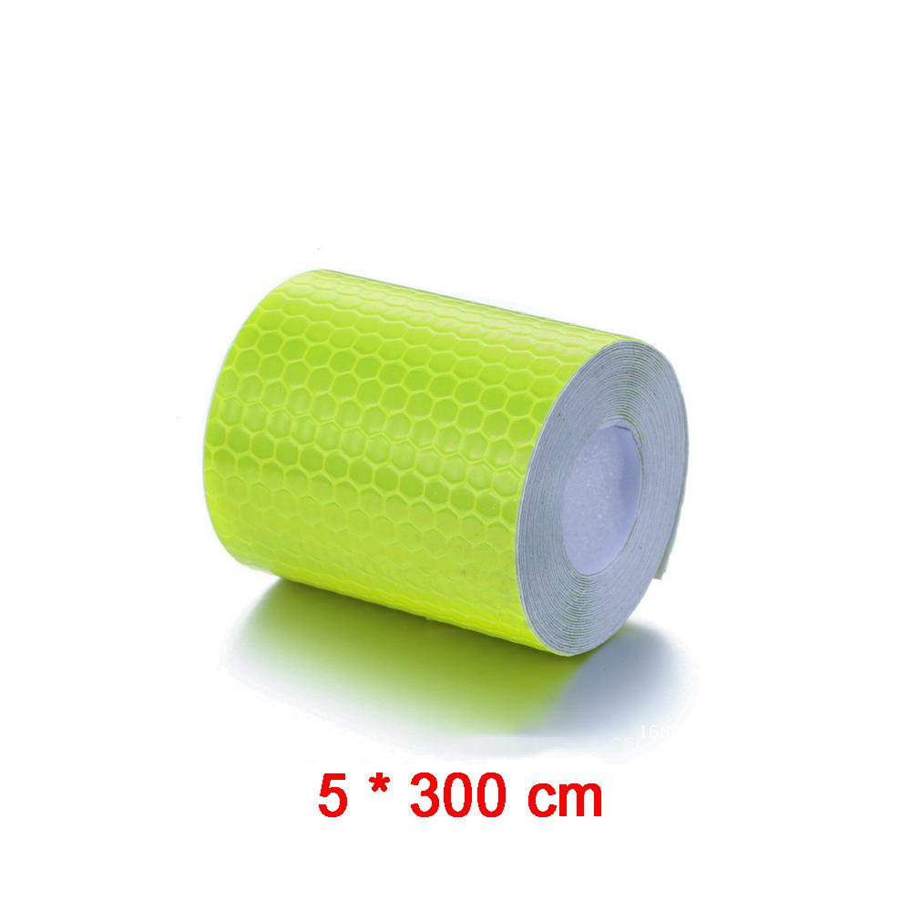 5cm 1/3/5/10M/20M 1PC Warning Light Reflector Protective Sticker Reflective Film Car Reflective Safety Strip Stickers