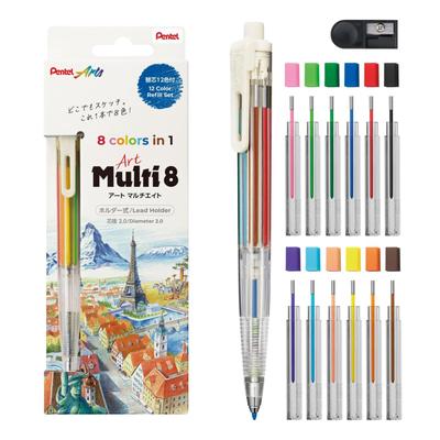 Art Multi 8, 8 цветных стержней, Сменный набор стержней, XPH804ST