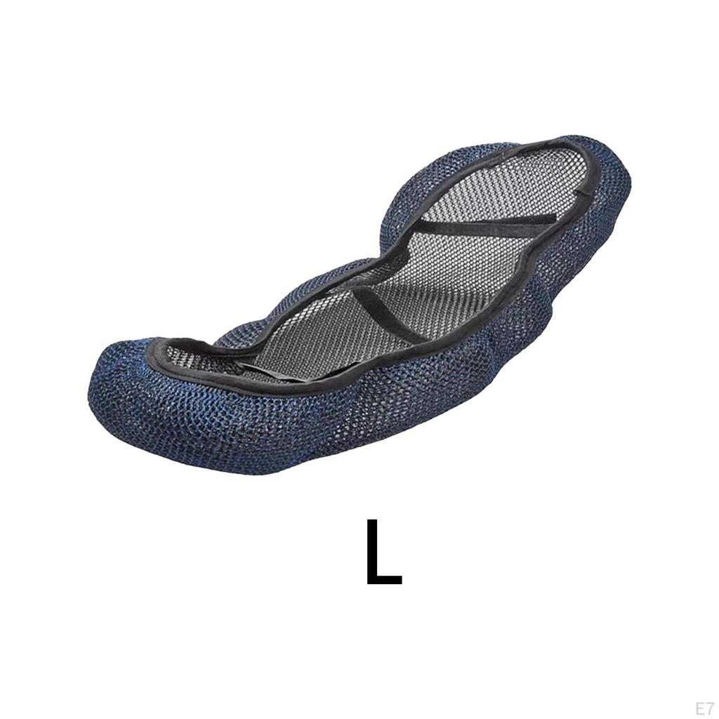 Чехол на сиденье мотоцикла «Дышащий», удобный, простой в установке, полностью сетчатый.