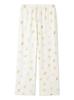 Gelato Pique Plush Print Long Pants PWCP251268OWHTF