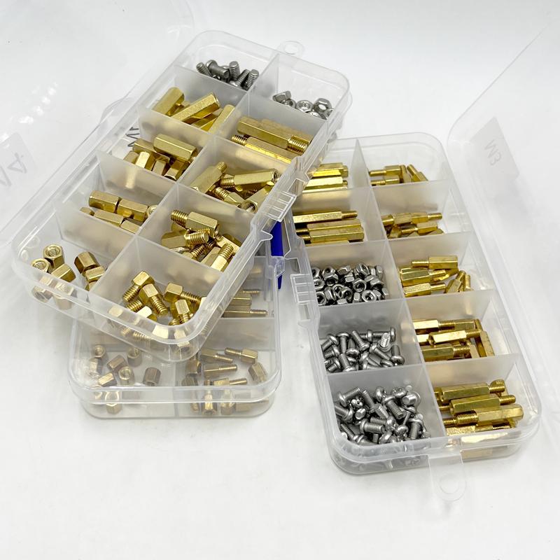 Hex Head Copper Pillar Brass Standoff Spacer Screw Bolt Nut Threaded Pillar Male Female PCB Circuit Board Standoff M2 M2.5 M3 M4