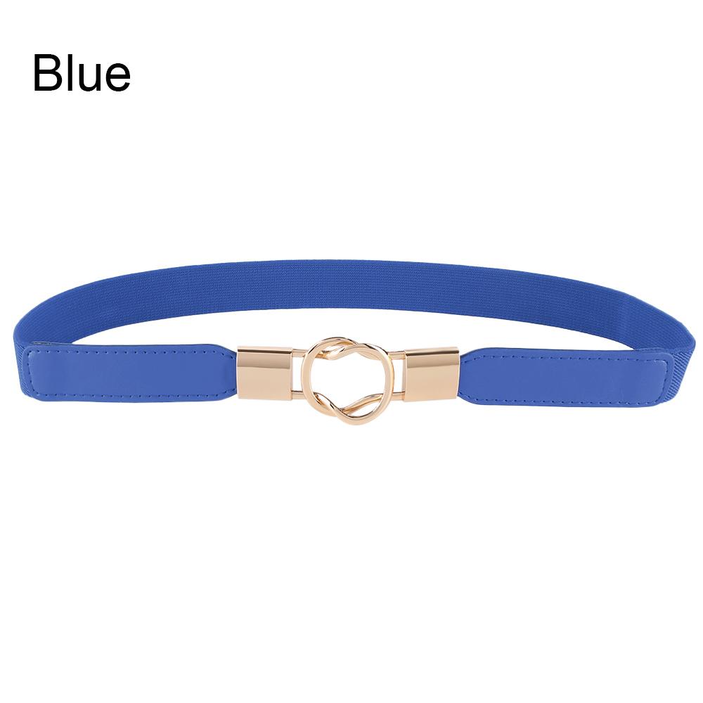 Платье Юбка Кожа PU Пояса Тонкий Пояс Эластичный Регулируемый Ремень Пряжка