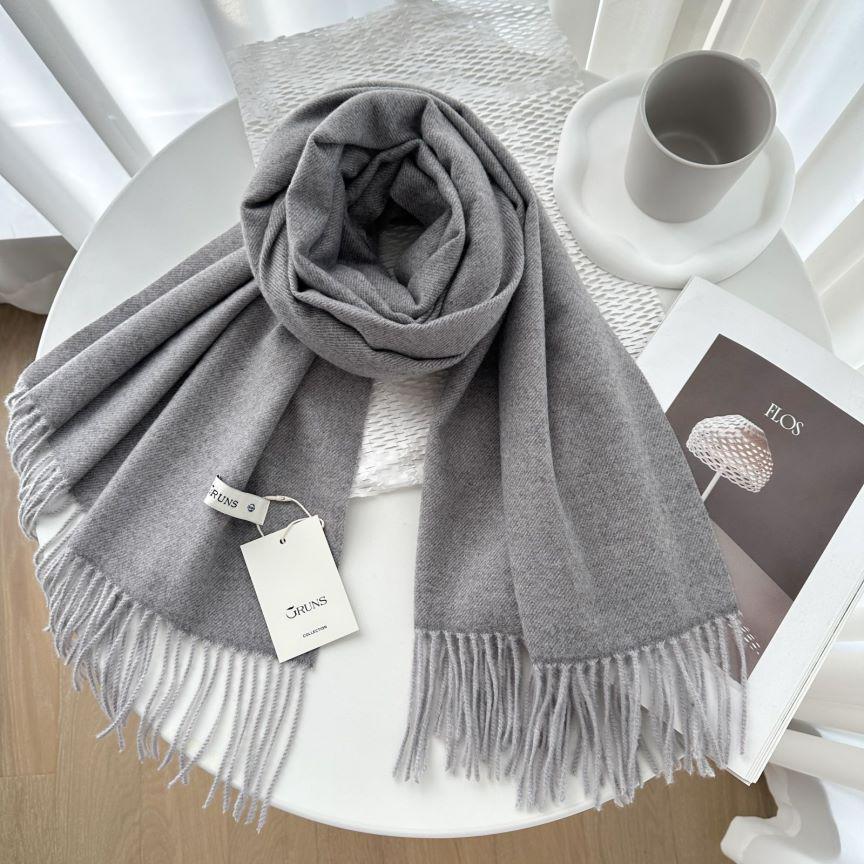 Women's Luxurious Cashmere Scarf Shawl - 250g, Perfect for Autumn & Winter