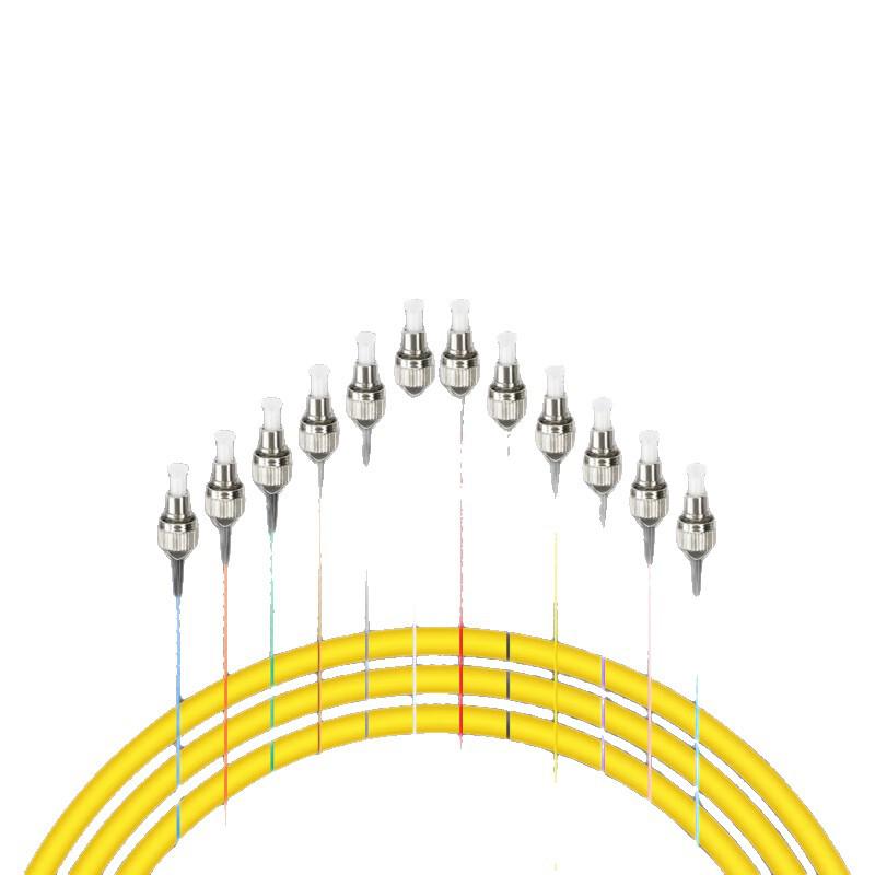 HAILE FC 12-Core Single-Mode Telecom Pigtail Flange Patch Panel ODF