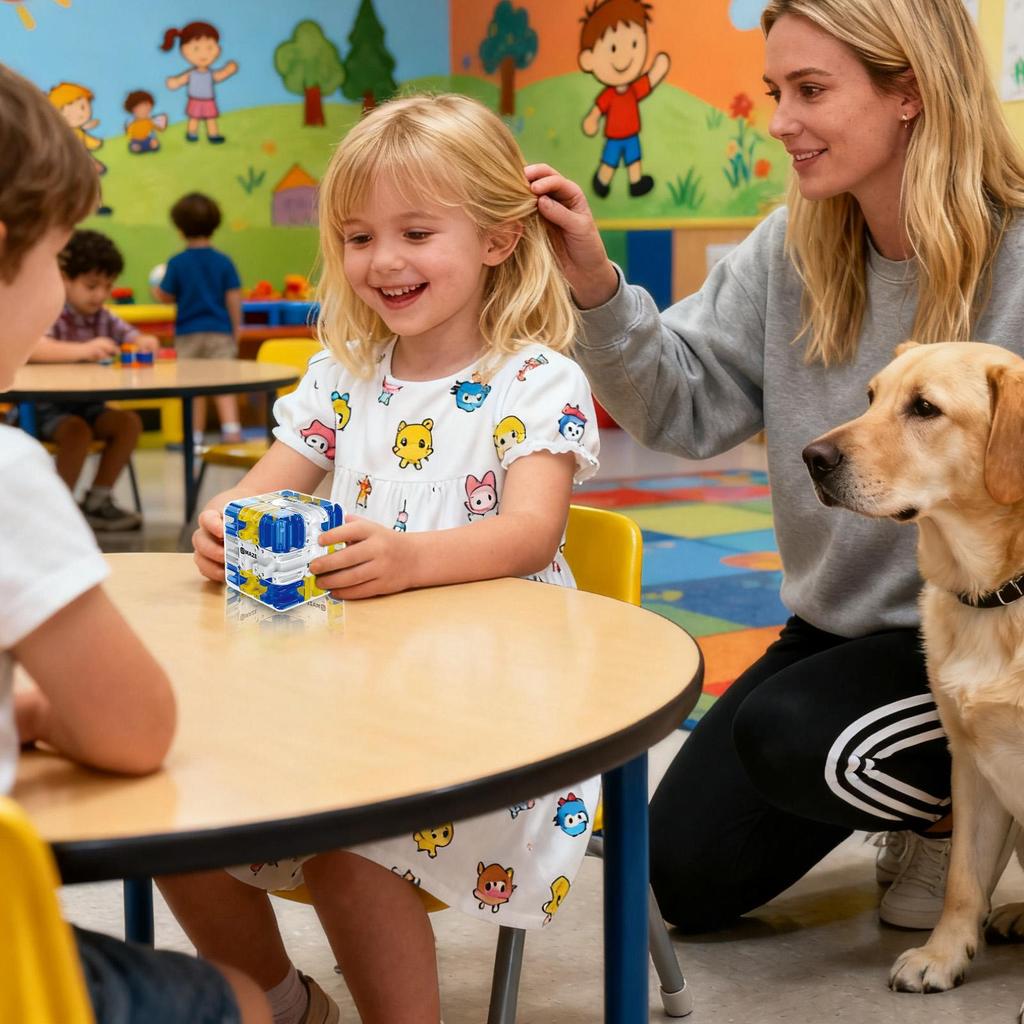 Maze Puzzle Roller Ball Education Toy Maze Cube  Rolling Ball Game Cubos Maze Toys  Balance Training Educational For Children