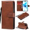 Phone Case For iPhone 13 Pro Max Huawei P50 Honor 9X Xiaomi Poco M4 Pro Redmi Note 11 11S Flip Cover Leather Wallet Book Style Solid Color Phone Cover