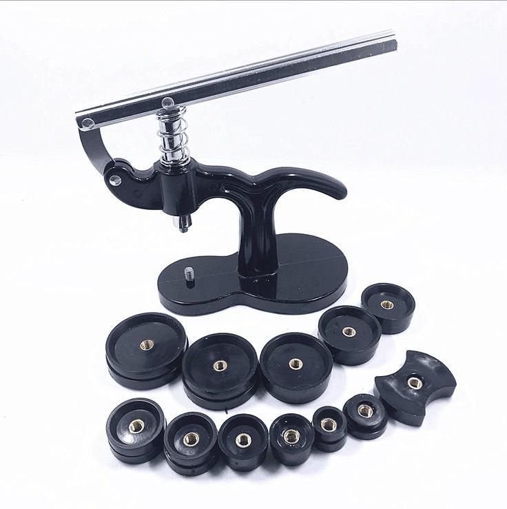 Синий инструмент для запрессовки задней крышки часов и набор для замены батареи