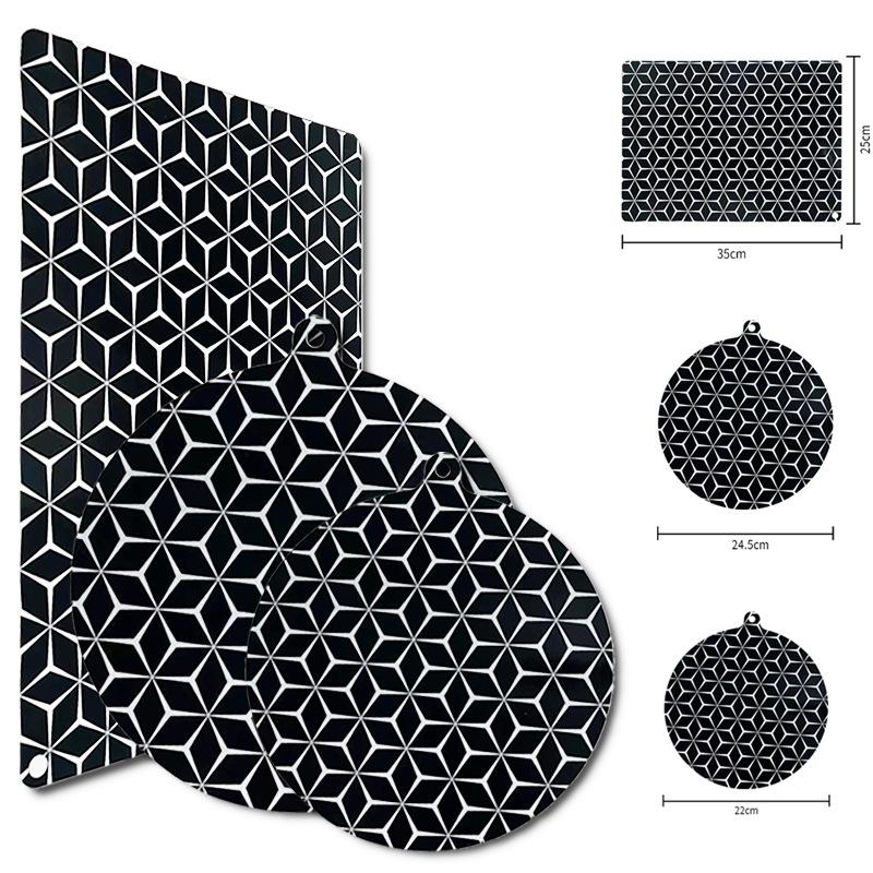 Силиконовый коврик для индукционной плиты, защитный коврик для индукционной плиты, бытовая подушка для удержания масла