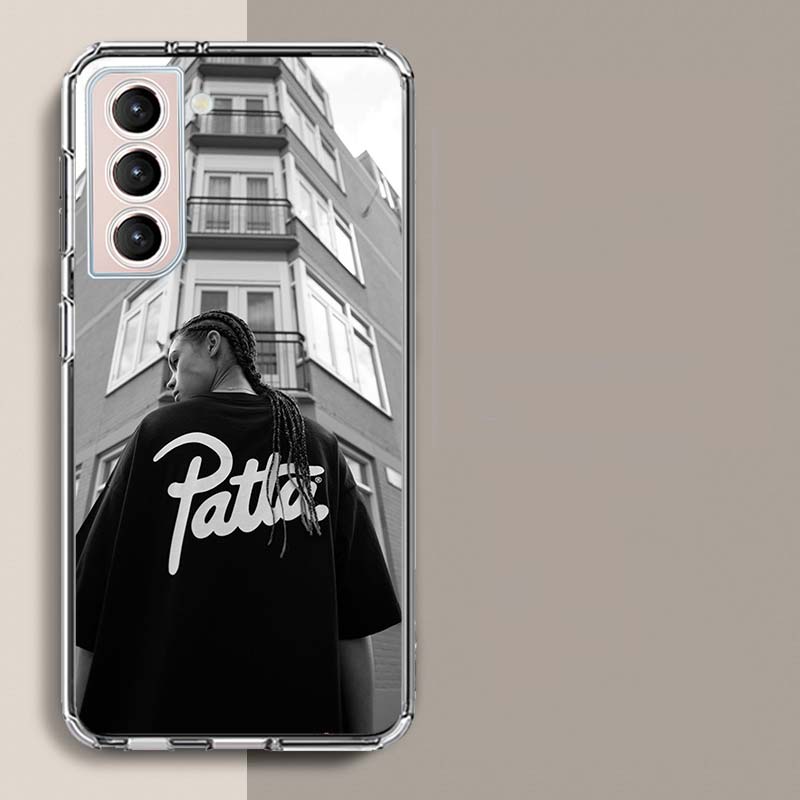 Fashion P-pattaS Phone Case For Samsung Galaxy S25 Edge S24 S23 FE S21 S20 S10 Plus S22 S26 Ultra Cover Clear Cases TPU Capa She