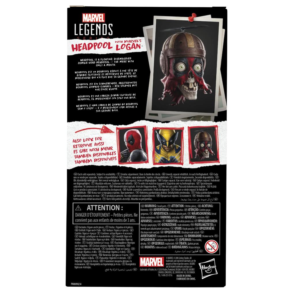 Hasbro MARVEL Marvel Legends Series Deadpool Wolverine Collection 15 см фигурка Для детей от 14 лет и старше G1662 Оригинальный продукт Росомаха, и