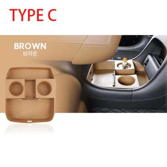 For Hyundai Palisade LX3 2025 2026 7 Seater Lower Center Console Organizer Tray Accessories Cup Holder Interior Storage Box LHD