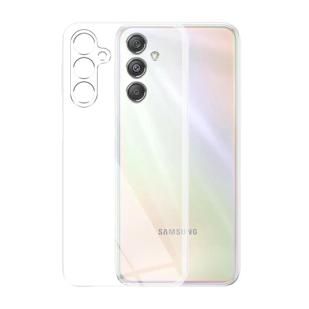 Для Samsung M34 A34 5G Чехол Прозрачный Силиконовый Мягкий ТПУ Чехол Для Телефона Samsung Galaxy M14 M54 F54 5G Чехол Samsung A54 A24 A14 Funda