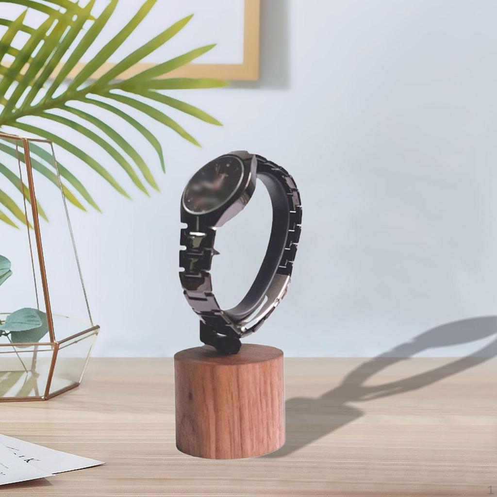 Элегантная подставка для часов с деревянной основой для дома и магазина