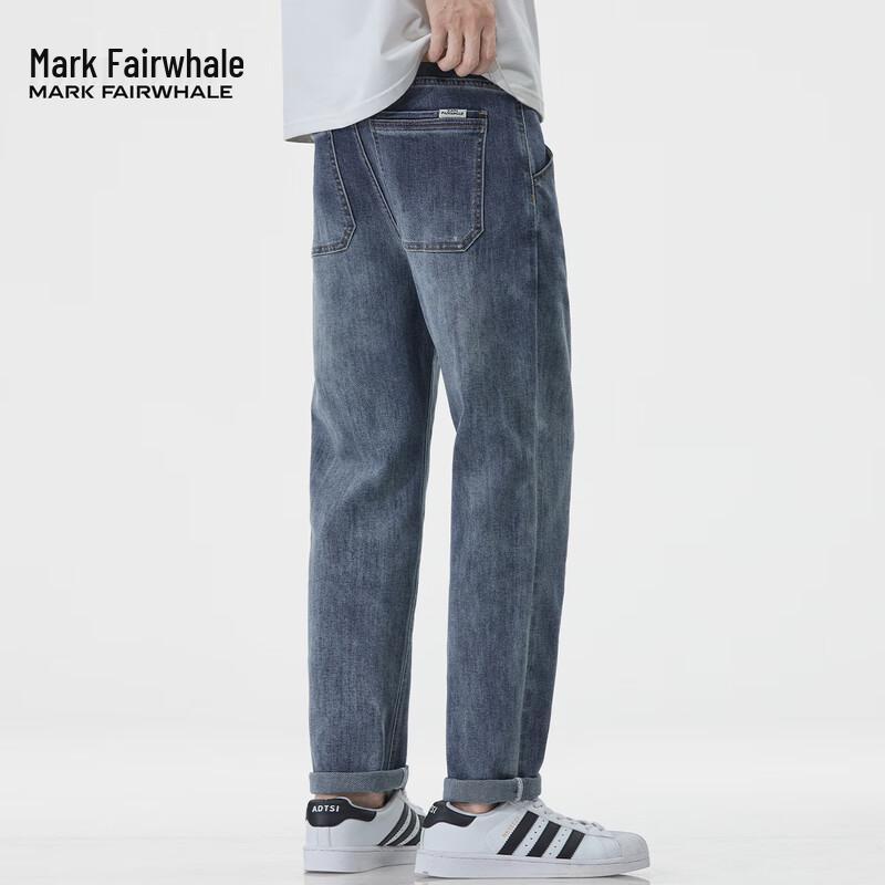 Мужские джинсы Mark Fairwhale в стиле ретро прямого кроя