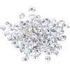 100 PCS Glass Teardrop Rhinestones Faceted Crystal Teardrop Crystal Rhinestones Beads  Earrings