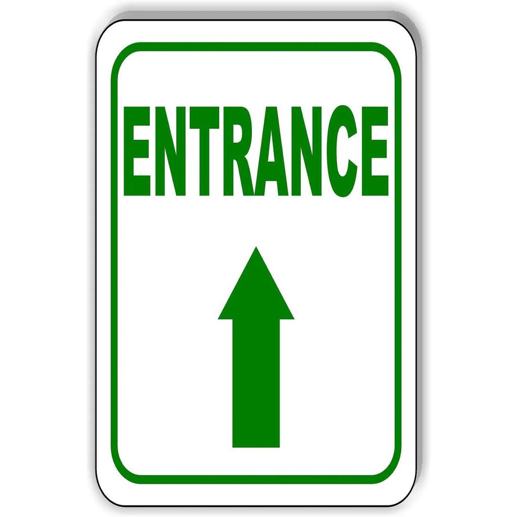 Винтаж Выход Вход Поворот Стрелка Металлические Оловянные Вывески Плакаты Пластины Настенный Декор для Баров Гараж Кафе Клубы Пабы Ретро Плакат Табличка