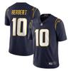 Los Angeles Chargers 1 Herbert Football Jersey Mens 2nd 3rd Game Uniform