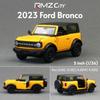 Alloy Ford Bronco Car Model With Inertia Control For Collectors Enthusiasts Gift