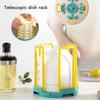 Drain Bowl Holder Removable Water Cup Portable Cabinet Dishes Storage Rack Kitchen Organizer