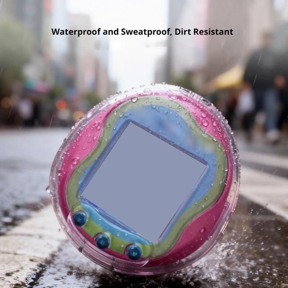 Transparent Protective Cover For Tamagotchi Uni, Pc Material Shockproof Storage Case