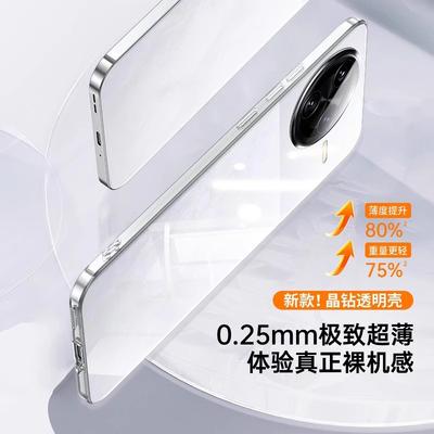 Для POCO F7 Ultra F7Ultra Мягкий силиконовый прозрачный противоударный чехол Для Xiaomi POCO F7 Pro F7Pro Электрооцинкованная рамка ТПУ чехол