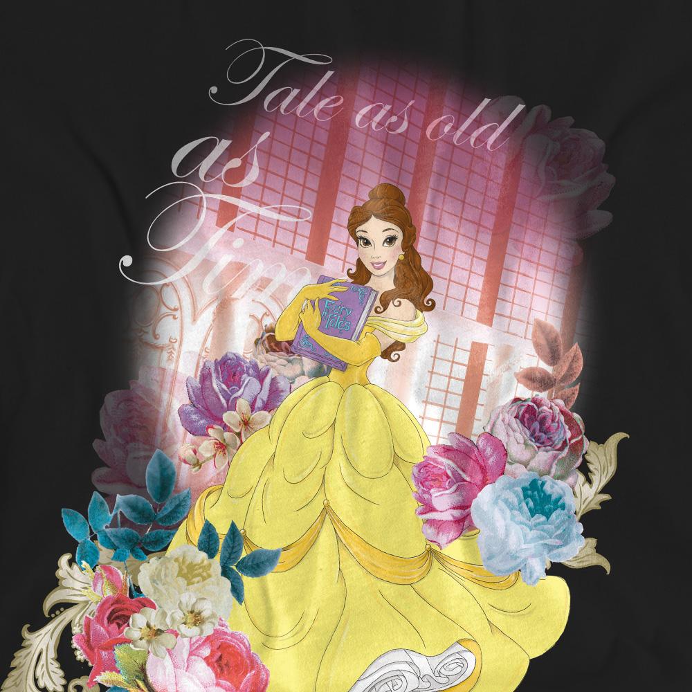 Beauty And The Beast Unisex Adult Belle Flowers T-Shirt