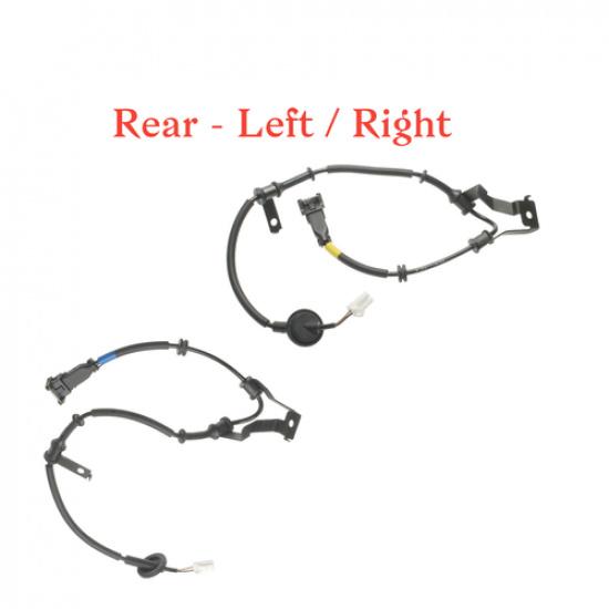 2 ABS Wheel Speed Sensor Wire Harness Rear L/R Fits Hyundai Accent Kia Rio 06-11