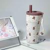 Large Capacity Straw Vacuum Cup 500 Insulated Cup High Appearance Vacuum Cup  Drinkware