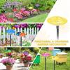 Metal Flower Bee Watering Station Water Dispenser Bird Feeding Cup  Beekeeping Tools