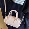 Бостонская портативная маленькая квадратная сумка женская 2025 новая корейская версия нежная сумка на плечо ретро мода сумка-мессенджер для поездок на работу