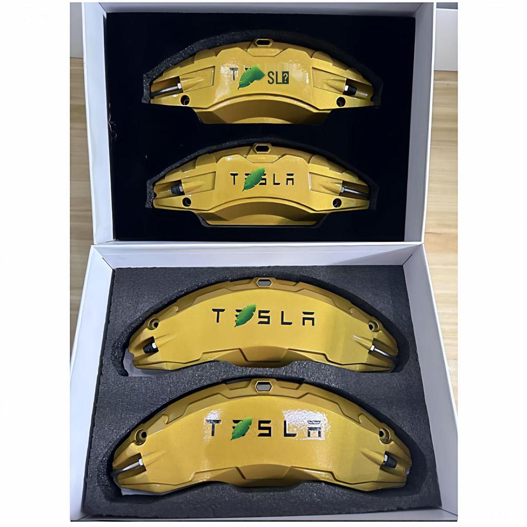 Новые алюминиевые крышки тормозных суппортов Tesla: Обновите и персонализируйте ступицу вашего колеса