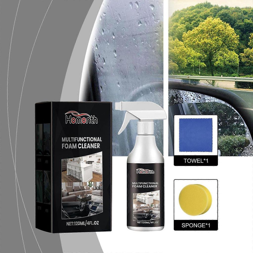 Homonth Multi-Functional Oil Film Cleaner: A Hydrophobic And Anti-Fog Oil Film Remover For Car Windshields