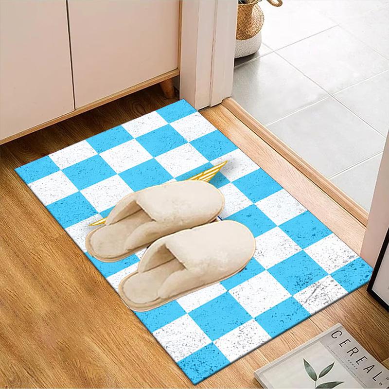 Lazio Football Club Emblem Rug Office Floor Mat - Machine Washable for Bedroom, bedroom, livingroom, Room Decor Fan Gifts Christmas