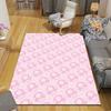 Toadette Flannel Printed Carpet, Home Sofa Decoration for Living Room & Bedroom, Non‑Slip Play Flannel Floor Mat for Game Room