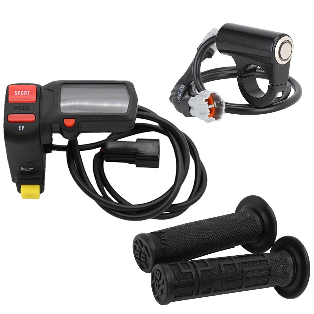 For Sur-Ron Hour Meter Speedometer Switch Light Button Grips Kit Motorcycle Accessories For Surron Light Bee Electric Bike Parts