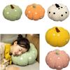 Cute Colorful Polka Dot Pumpkin Pillow Toy For Halloween Decor