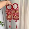 Chinese Style Door Handle Decoration with Tassel Spring Festival Lucky Pendant  Home Decoration