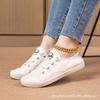 Women's Shoes Canvas Shoes Sports and Leisure Shoes Denim Flat Bottomed White Shoes