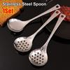 1/2Pcs Stainless Steel Soup Scoop 20cm Cooking Gadget  for Hot Pot Restaurant Eating