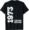 53 YEARS 53ND BIRTHDAY LIMITED EDITION 1973 TShirt Women Men Clothing Tops Cotton Streetwear Graphic T Shirts Harajuku