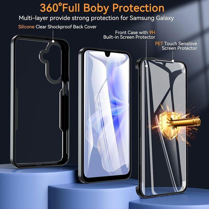 Coque de protection - BOOLING - pour Samsung Galaxy A56 5G - Protection intégrale - Antichoc - Noir