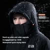 Зимняя езда на мотоцикле, непромокаемая одежда, Зимняя мода, поясной дизайн, теплый хлопковый комбинезон, утолщенный водонепроницаемый костюм для снегохода
