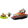 Пожарно-спасательный катер LEGO City 60373 (многокрасочный)