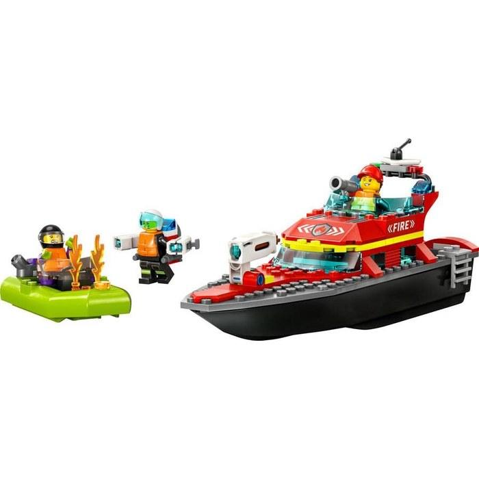 Пожарно-спасательный катер LEGO City 60373 (многокрасочный)