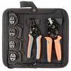 SN Series Interchangeable Die Multi-Crimping Tool Set for Open Barrel, Bare Terminals, Insulated Terminals, and Ferrule Terminals (KIT-SN-2549-P