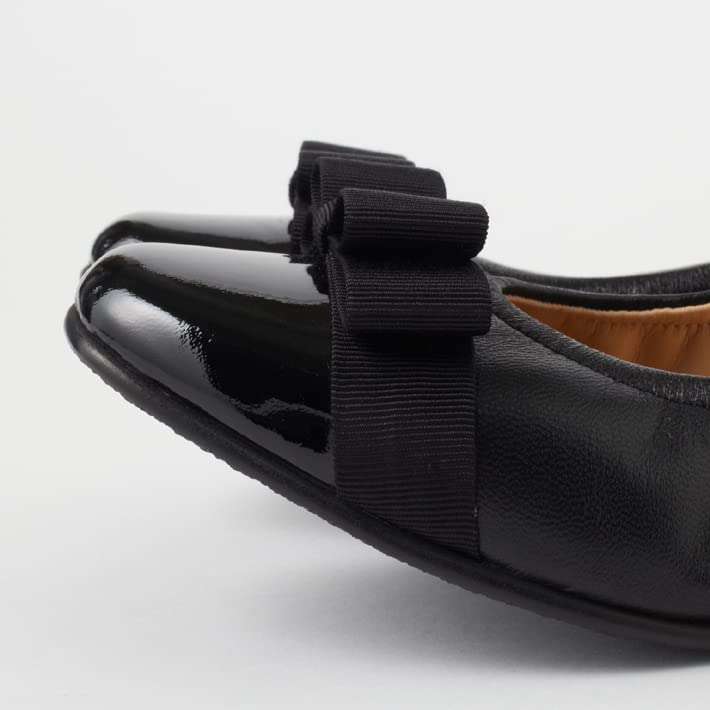 WELLFIT Туфли на низком каблуке, плоская подошва, сделано в 118017600011 [Diana], обувь, Япония, черный, 23,5 см,