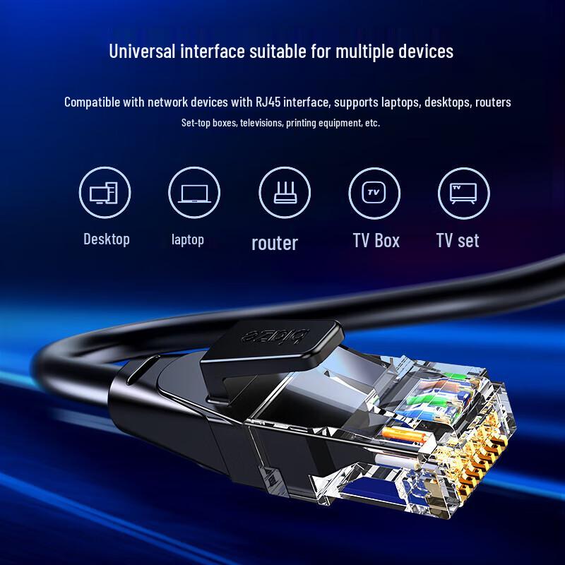 Biaize Single Shielded CAT6 Network Cable