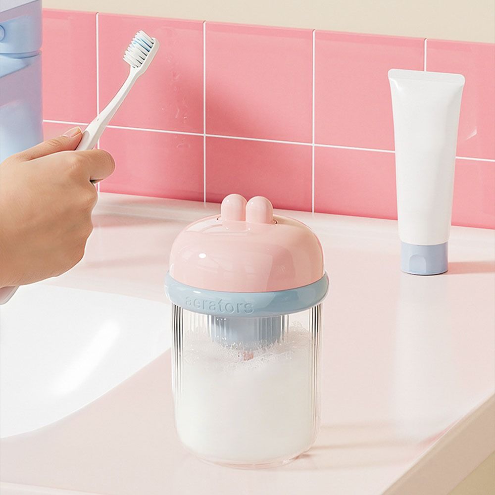 Compact Electric Foam Maker Battery-powered Cartoon Foamer Machine Shampoo