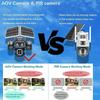 Солнечная 4G камера AOV с четырьмя объективами и удаленным мобильным мониторингом